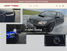 Tablet Screenshot of j-spectuning.com